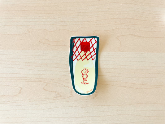 Spicy Mayo Waterproof Vinyl Sticker
