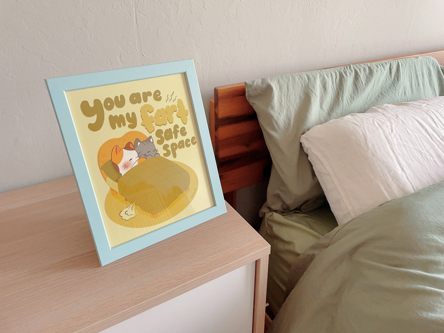 Fart Space 8" x 10" Art Print