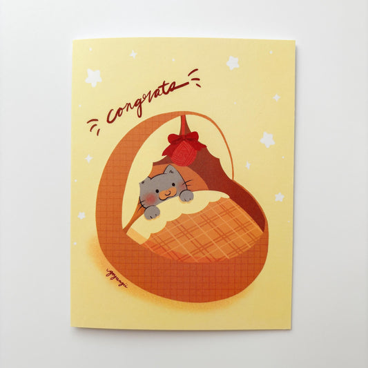 Congrats Baby Greeting Card