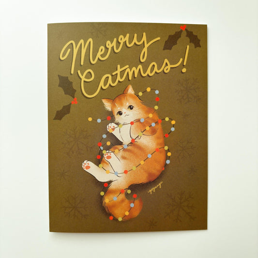 Merry Catmas! Holiday Greeting Card