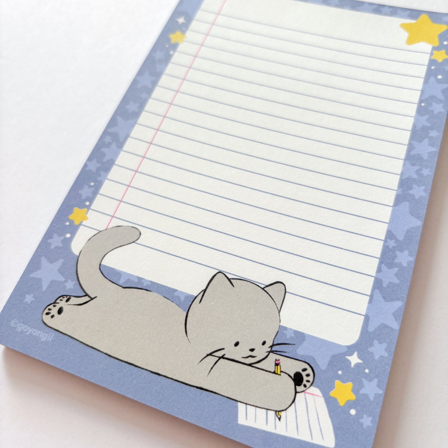 Kitty Homework Notepad - Memopad