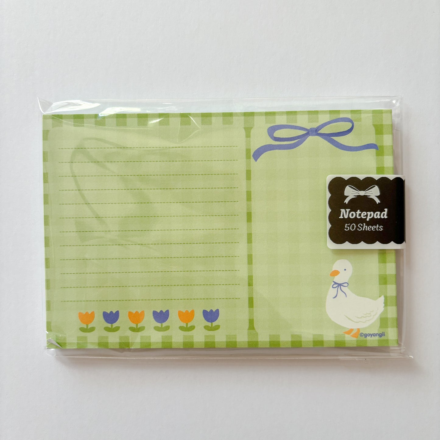 Duck and Tulips Notepad - Memopad