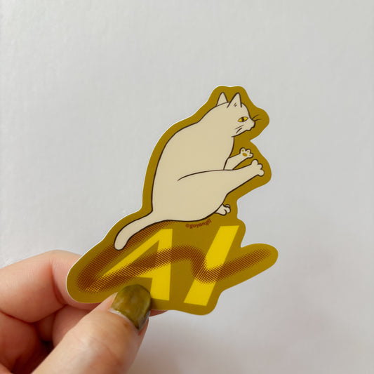 Smear Campaign Waterproof Vinyl Sticker