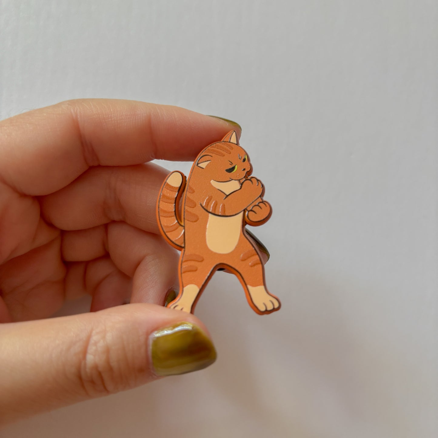 Besties Throw Paws Enamel Pin Set