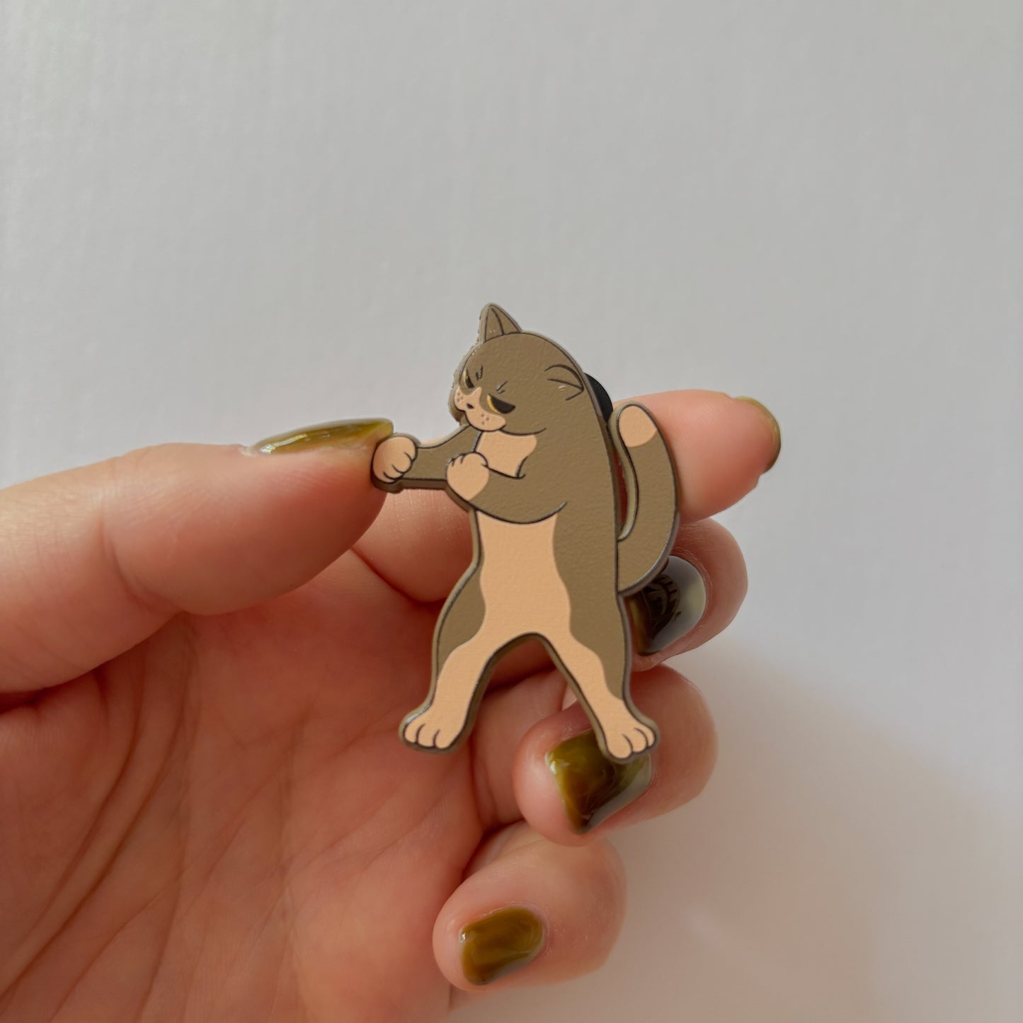 Besties Throw Paws Enamel Pin Set