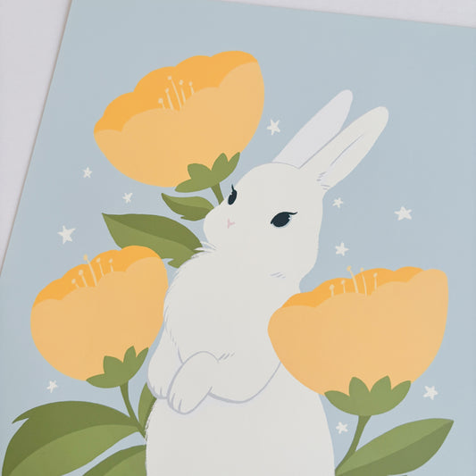 Spring Bun 8"x10" Art Print