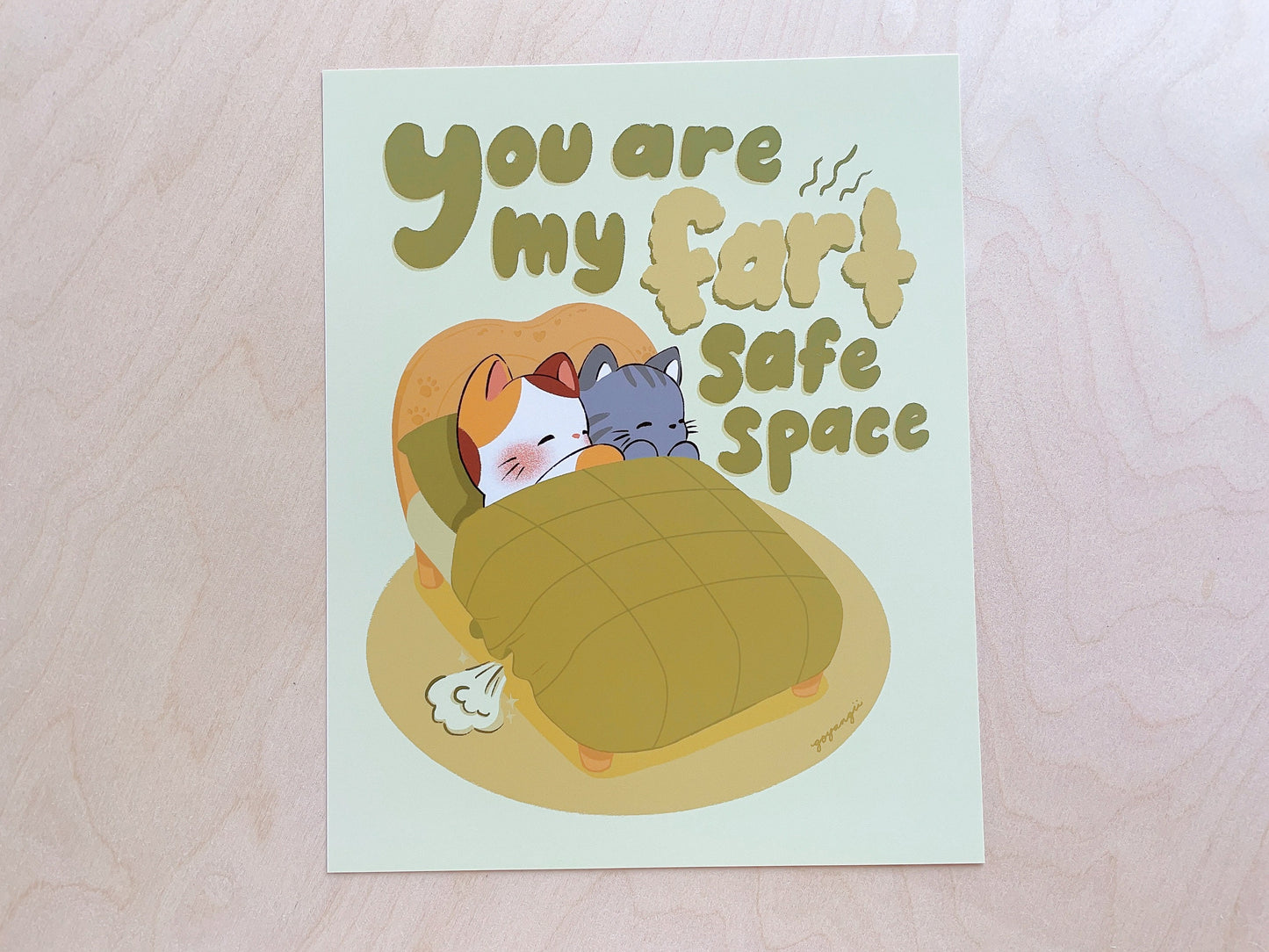 Fart Space 8" x 10" Art Print