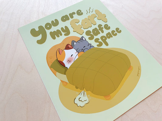 Fart Space 8" x 10" Art Print