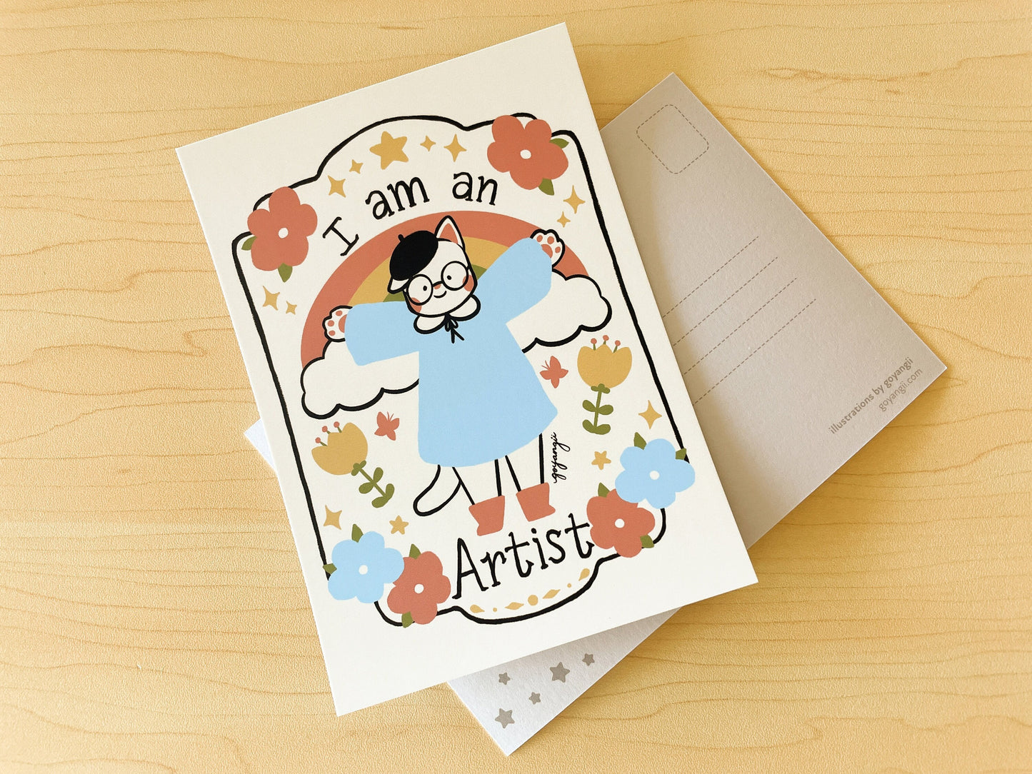 I am an Artist Mini Print / Postcard