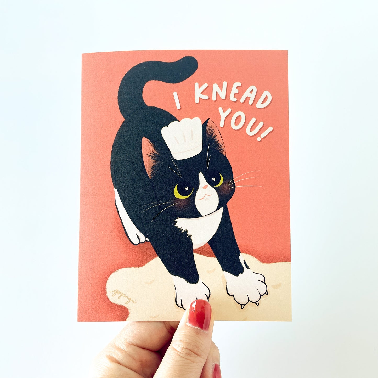 I Knead You! Greeting Card