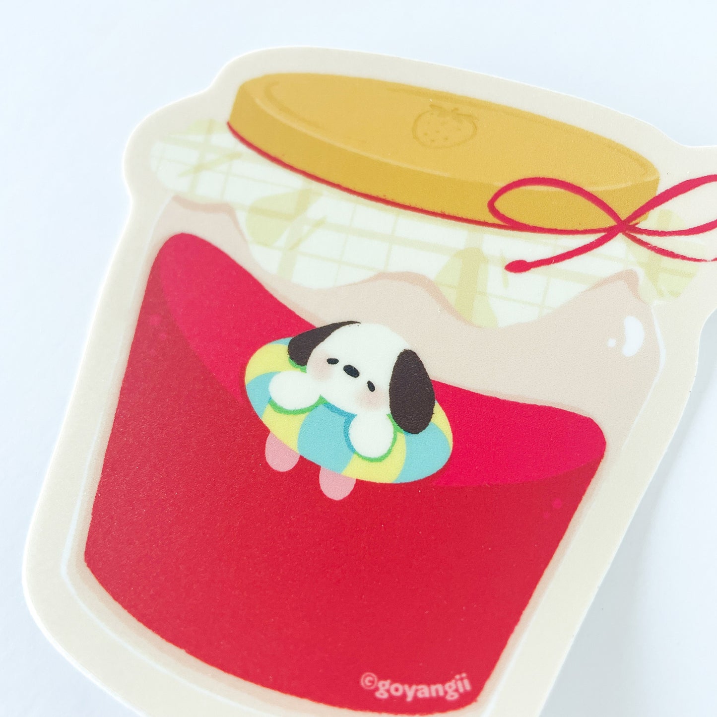 Jam Dog Waterproof Vinyl Sticker