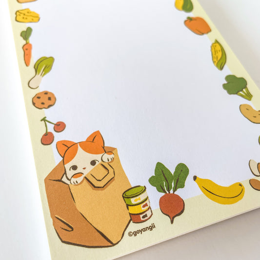 To The Market Notepad - Memo Pad