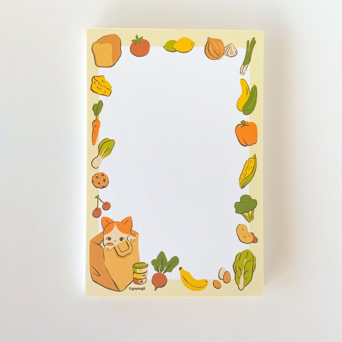 To The Market Notepad - Memo Pad