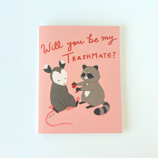 Trashmates Greeting Card