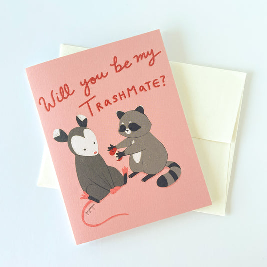 Trashmates Greeting Card