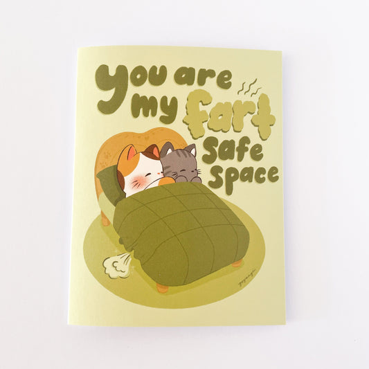 Fart Space Greeting Card