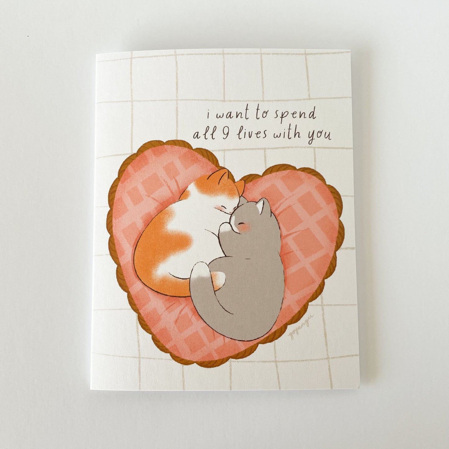9 Lives With You Greeting Card