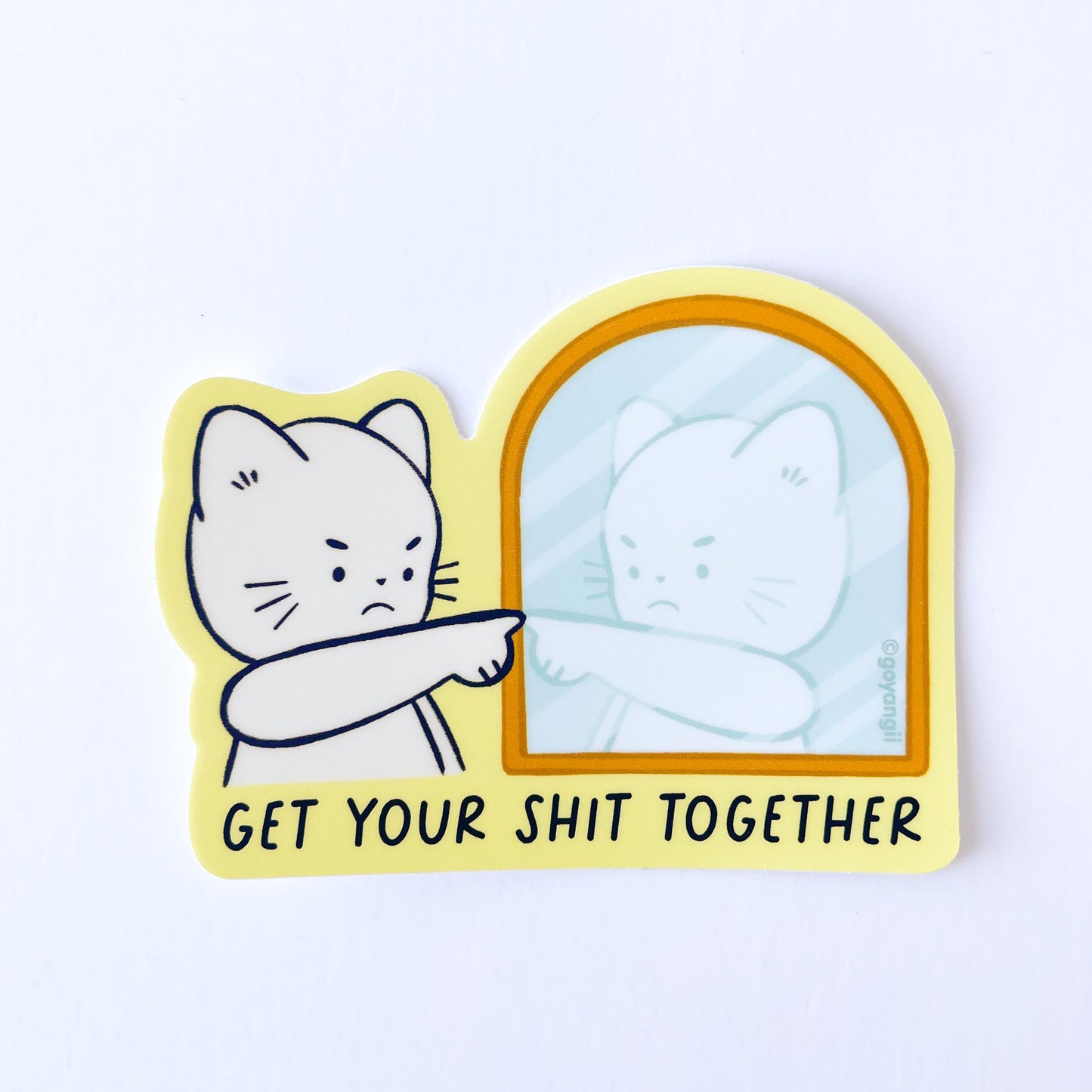 GYST Cat Vinyl Sticker