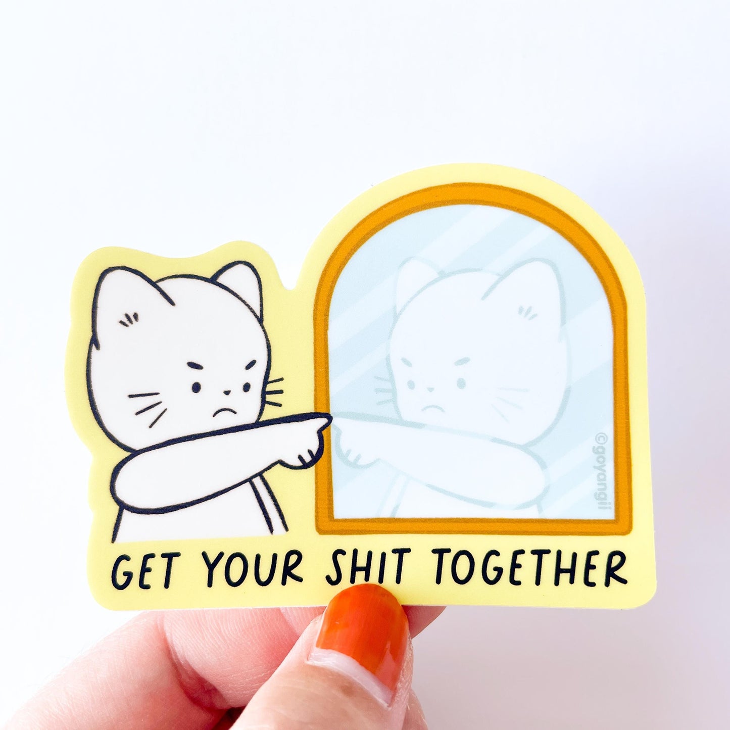 GYST Cat Vinyl Sticker
