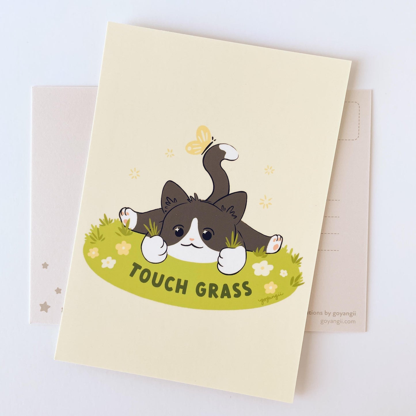 Touch Grass Mini Print / Postcard