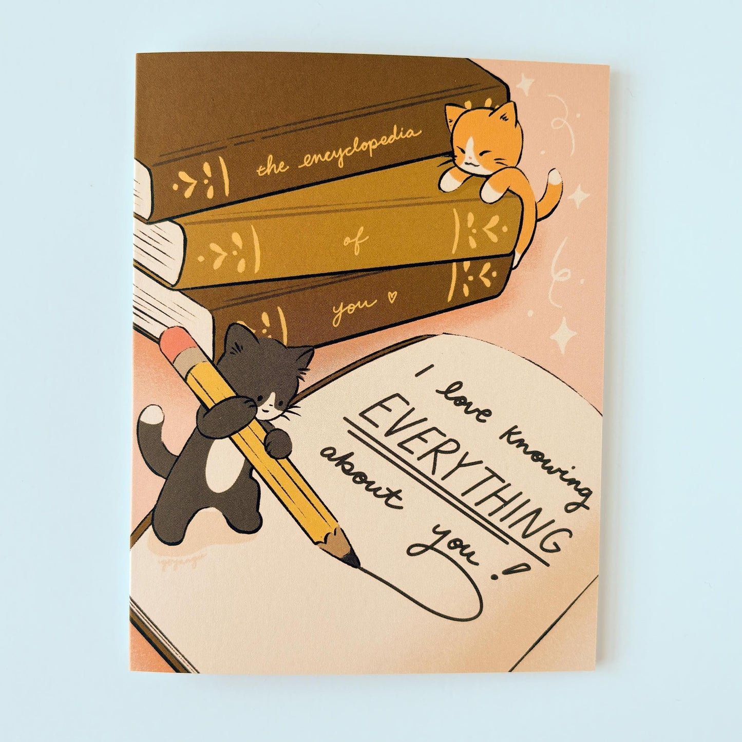 Encyclopedia of You Greeting Card