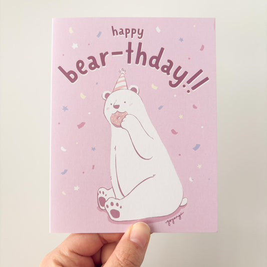 Happy Bear-thday! Greeting Card