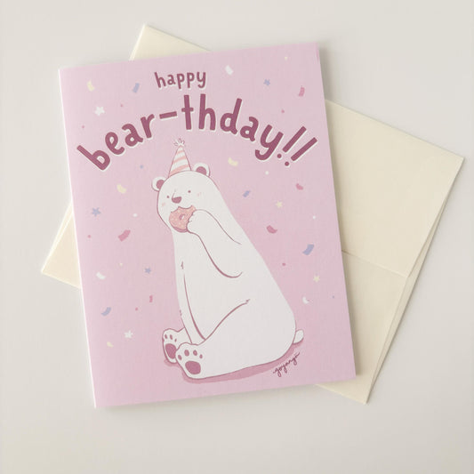 Happy Bear-thday! Greeting Card