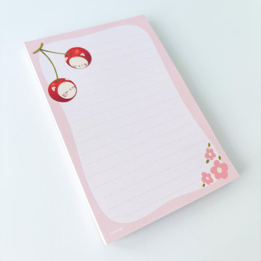 Cherry Cats Notepad - Memo Pad