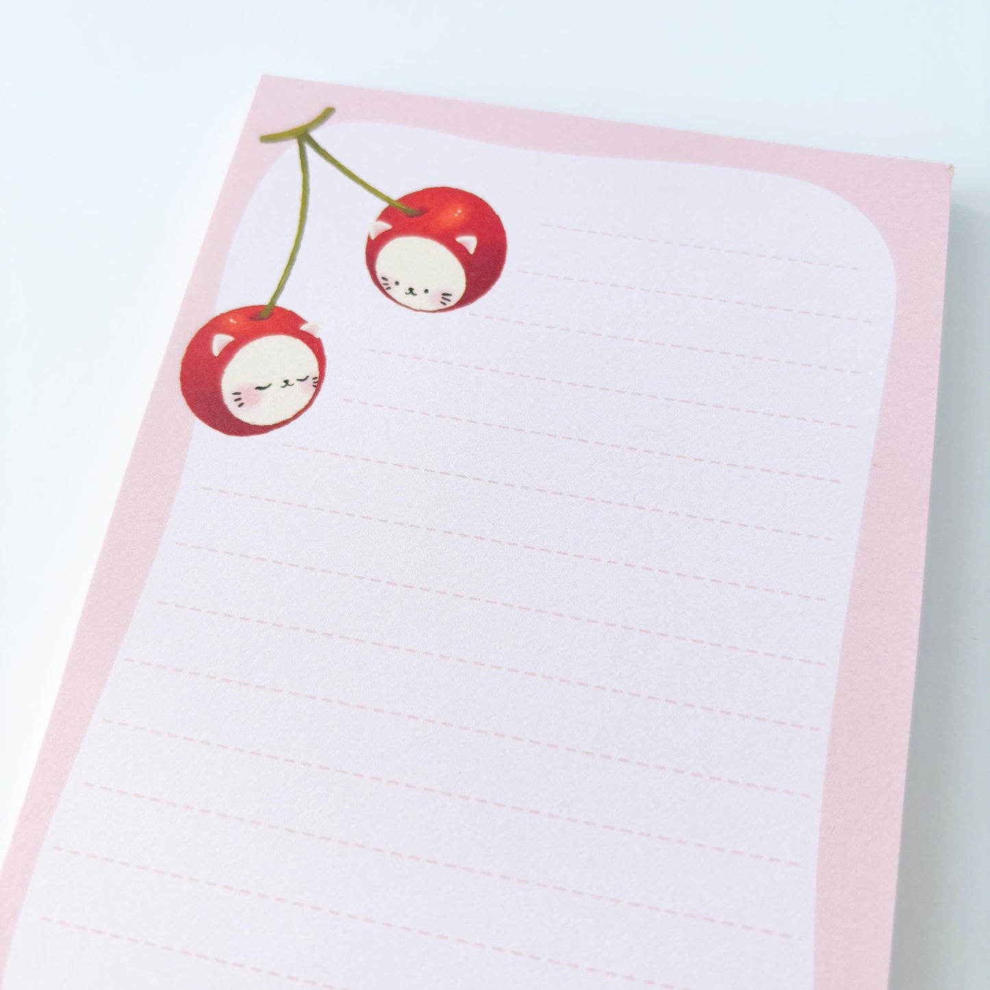 Cherry Cats Notepad - Memo Pad