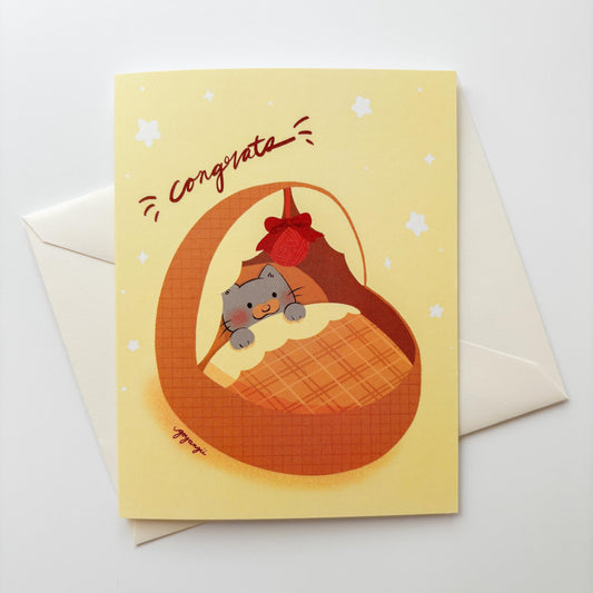 Congrats Baby Greeting Card