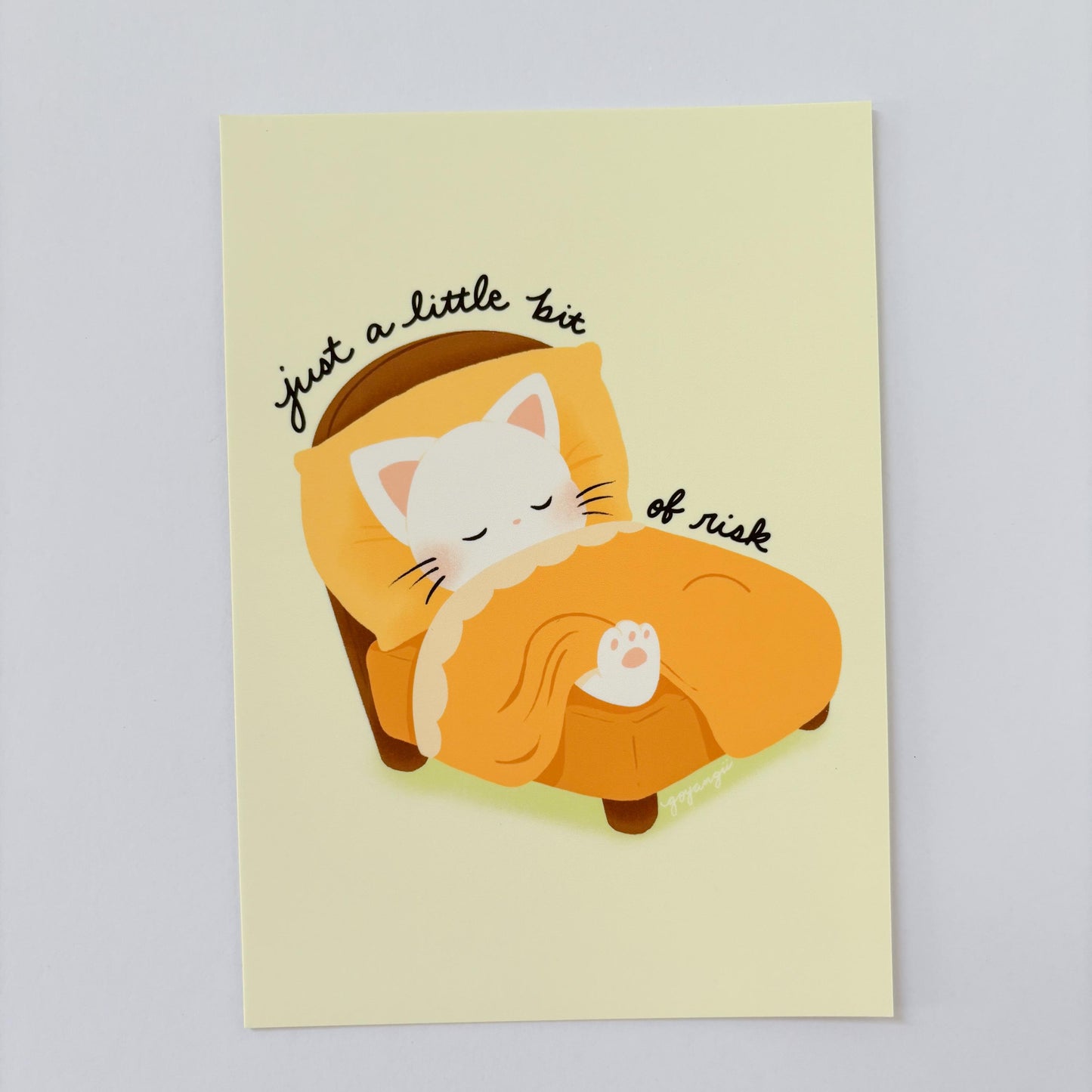 Little Risky Mini Print / Postcard