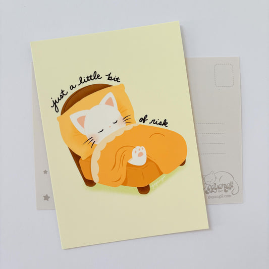 Little Risky Mini Print / Postcard