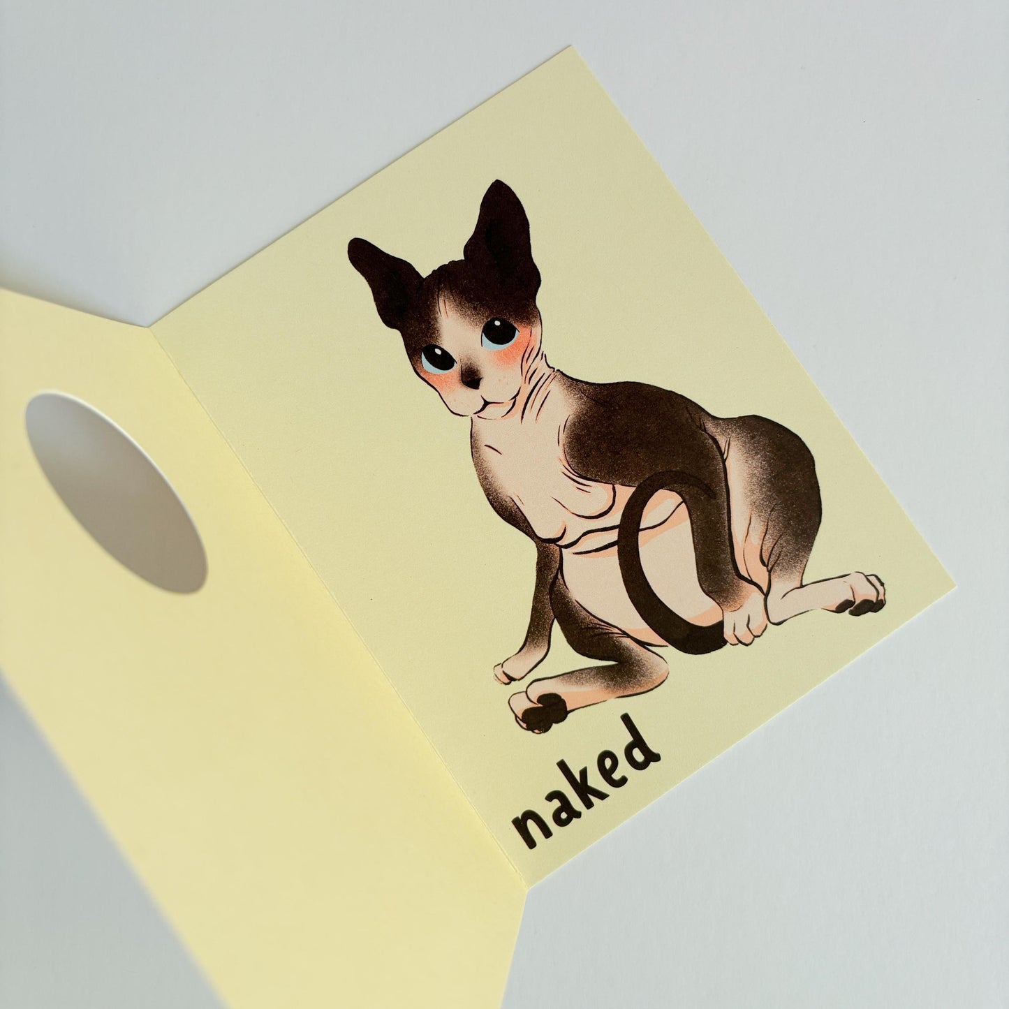 Thinking of You (Naked) Greeting Card