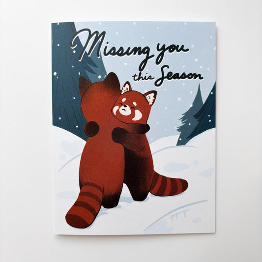 Missing You This Season Holiday Greeting Card
