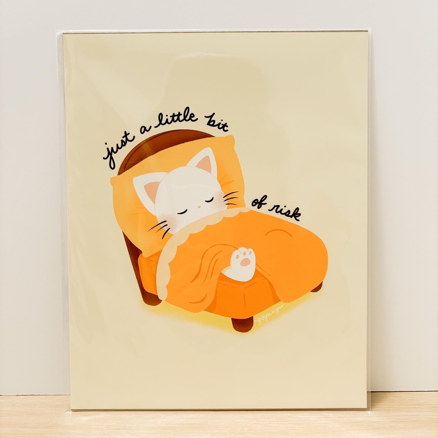Little Risky 8" x 10" Art Print