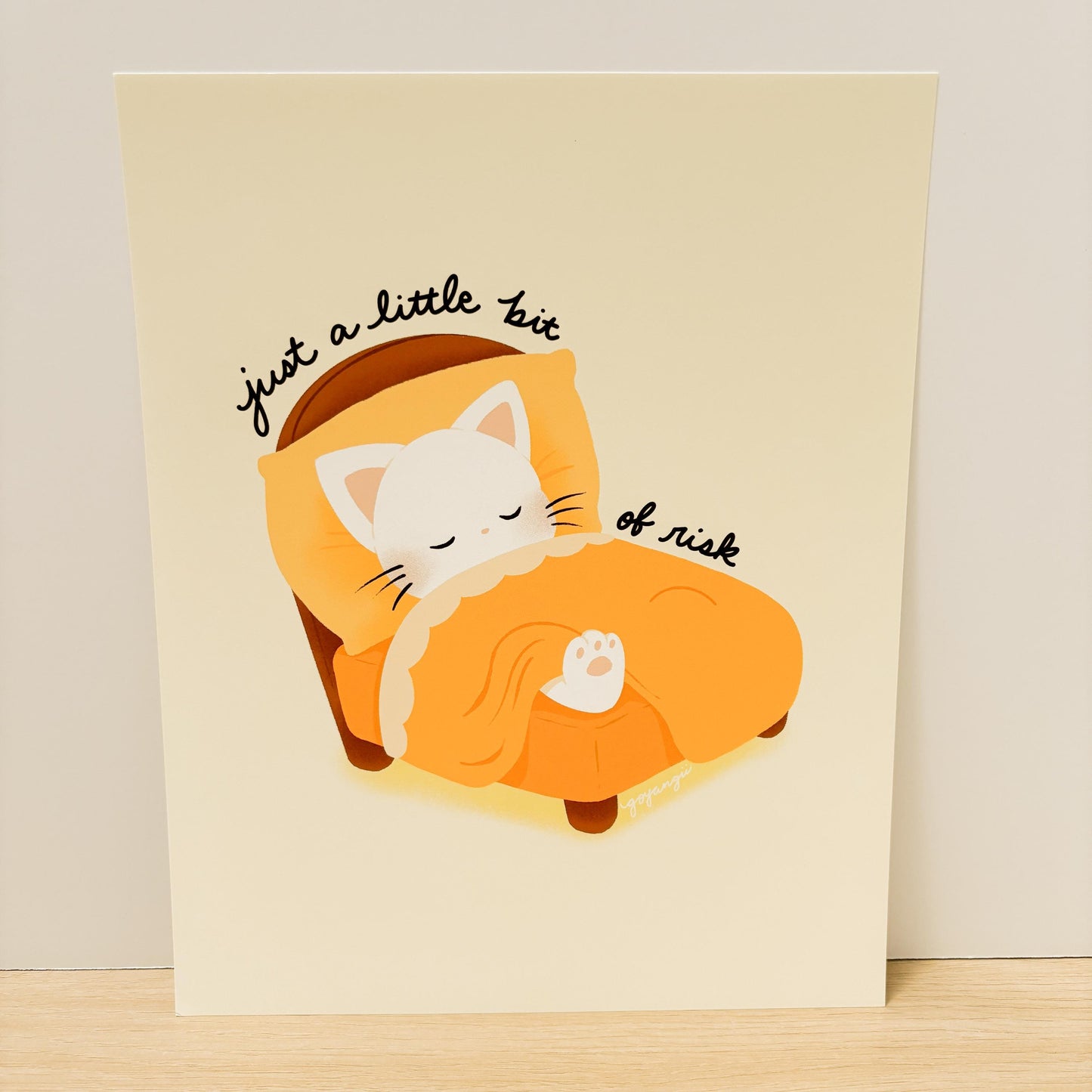 Little Risky 8" x 10" Art Print
